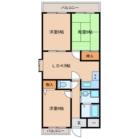 WING21の物件間取画像